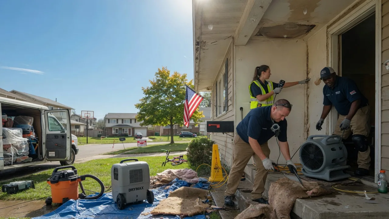 Water Damage Restoration in Saint Mary Of The Woods, IN near me